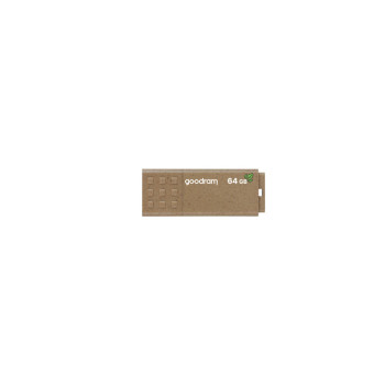 Goodram UME3 Eco Friendly pamięć USB 64 GB USB Typu-A 3.2 Gen 1 (3.1 Gen 1) Brązowy