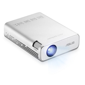 ASUS ZenBeam E1R projektor danych Projektor o standardowym rzucie 200 ANSI lumenów LED WVGA (854x480) Srebrny