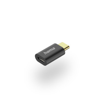 Hama 00201531 kabel USB USB 2.0 Micro-USB B USB C Czarny