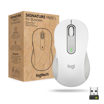 Logitech Signature M650 for Business myszka Po prawej stronie RF Wireless + Bluetooth Optyczny 4000 DPI