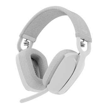 Logitech Zone Vibe 100 Zestaw słuchawkowy Bezprzewodowy Opaska na głowę Połączenia muzyka Bluetooth Biały