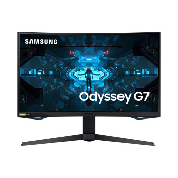 Samsung Odyssey C27G75TQSP 68,6 cm (27") 2560 x 1440 px Wide Quad HD QLED Czarny