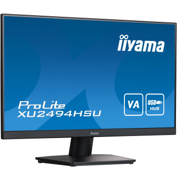 iiyama ProLite XU2494HSU-B2 monitor komputerowy 60,5 cm (23.8") 1920 x 1080 px Full HD LED Czarny