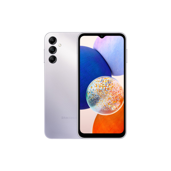 Samsung Galaxy A14 5G SM-A146P DSN 16,8 cm (6.6") Dual SIM USB Type-C 4 GB 128 GB 5000 mAh Srebrny Samsung Galaxy A14 5G SM-A146P DSN 16,8 cm (6.6") Dual SIM USB Type-C 4 GB 128 GB 5000 mAh Srebrny