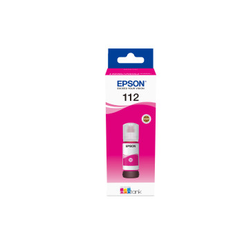 Epson 112 EcoTank Pigment Magenta ink bottle