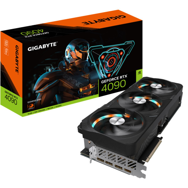 Gigabyte GeForce RTX 4090 GAMING 24G NVIDIA 24 GB GDDR6X Gigabyte GeForce RTX 4090 GAMING 24G NVIDIA 24 GB GDDR6X