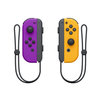 Nintendo Joy-Con Czarny, Pomarańczowy, Fioletowy Bluetooth Gamepad Analogowa Cyfrowa Nintendo Switch