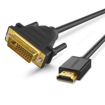 Ugreen 10136 adapter kablowy 3 m DVI HDMI