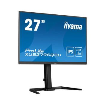 iiyama ProLite XUB2796QSU-B5 monitor komputerowy 68,6 cm (27") 2560 x 1440 px Wide Quad HD LED Czarny
