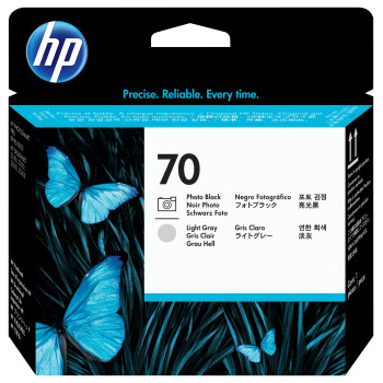 HP Głowica drukująca 70 Designjet  czarny fotograficzny i jasnoszary