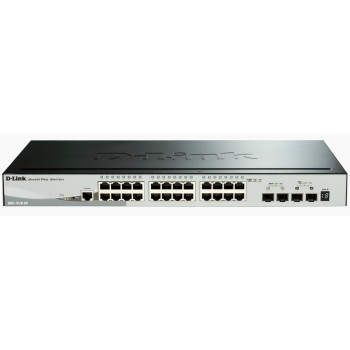 D-Link DGS-1510 Zarządzany L3 Gigabit Ethernet (10 100 1000) Czarny
