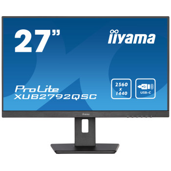 iiyama ProLite 68,6 cm (27") 2560 x 1440 px Wide Quad HD LED Czarny