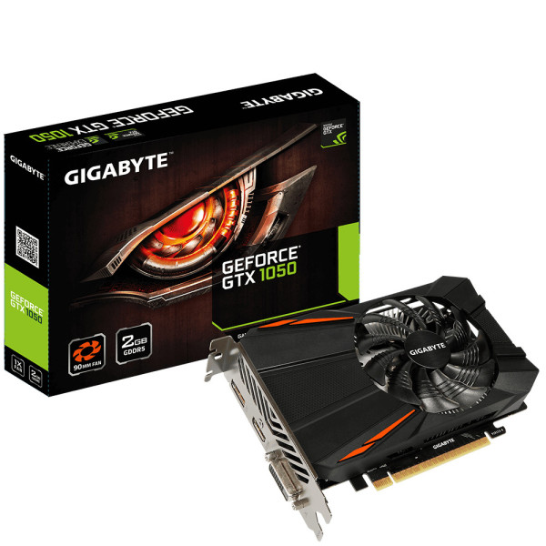 Gigabyte GV-N1050D5-2GD karta graficzna NVIDIA GeForce GTX 1050 2 GB GDDR5 Gigabyte GV-N1050D5-2GD karta graficzna NVIDIA GeForce GTX 1050 2 GB GDDR5