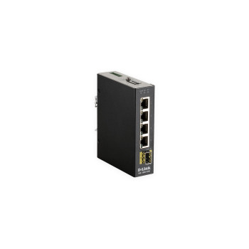 D-Link DIS‑100G‑5SW Nie zarządzany L2 Gigabit Ethernet (10 100 1000) Czarny