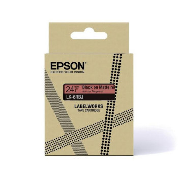 Epson C53S672072 etykiet do nadruku Czarny, Czerwony