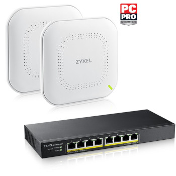 Zyxel GS1915-8EP Zarządzany L2 Gigabit Ethernet (10 100 1000) Obsługa PoE Czarny