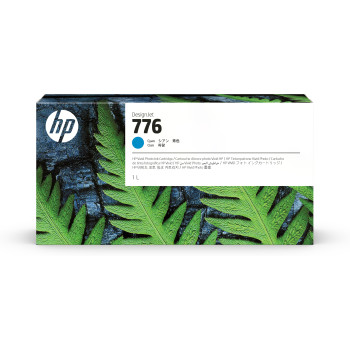 HP Wkład z błękitnym atramentem 776, 1 litr
