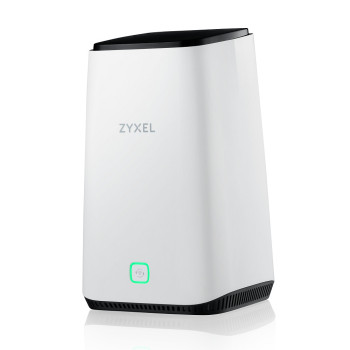 Zyxel FWA510 router bezprzewodowy Multi-Gigabit Ethernet Tri-band (2.4 GHz 5 GHz 5 GHz) 5G Czarny, Biały