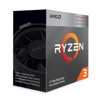 CPU AMD Ryzen 3 3200G 3600 MHz Cores 4 4MB Socket SAM4 65 Watts GPU Radeon Vega 8 BOX YD3200C5FHBOX