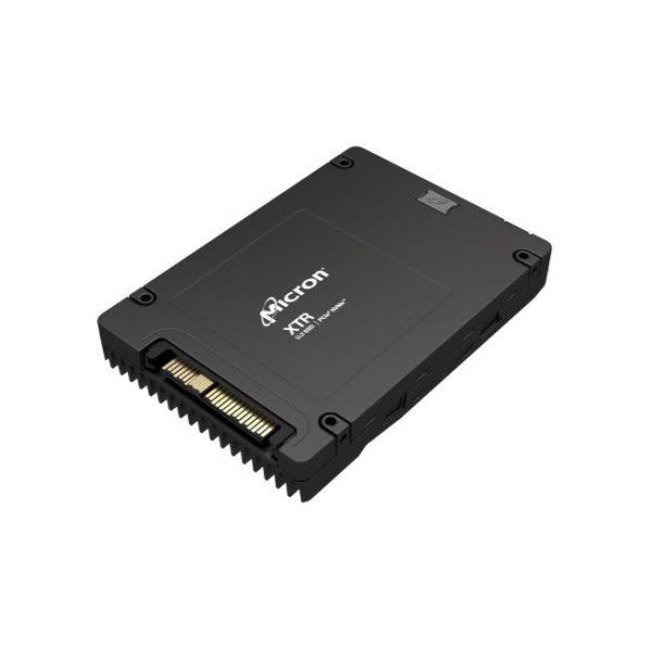SSD MICRON 1.92TB NVMe NAND flash technology TLC Write speed 5600 MBytes/sec Read speed 6800 MBytes/sec Form Factor 2,5" MTBF 25 SSD MICRON 1.92TB NVMe NAND flash technology TLC Write speed 5600 MBytes/sec Read speed 6800 MBytes/sec Form Factor 2,5" MTBF 25
