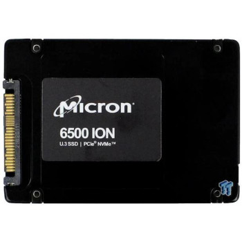 SSD MICRON 30.72TB NVMe NAND flash technology TLC Write speed 5000 MBytes/sec Read speed 6800 MBytes/sec Form Factor 2,5" MTBF 2