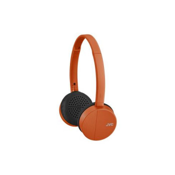 JVC HA-S24W-D-E słuchawki zestaw słuchawkowy Bezprzewodowy Opaska na głowę Muzyka Bluetooth Pomarańczowy