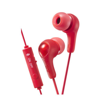 JVC HA-FX7G-R-E Zestaw słuchawkowy Przewodowa Douszny Czerwony