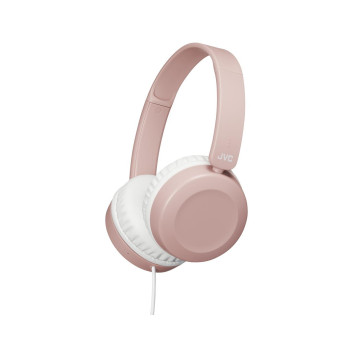 JVC HA-S31M-P Zestaw słuchawkowy Przewodowa Opaska na głowę Połączenia muzyka Różowy