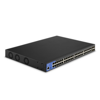 Linksys LGS352MPC Zarządzany L3 Gigabit Ethernet (10 100 1000) Obsługa PoE Czarny