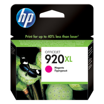 HP 920XL Magenta Officejet Ink Cartridge nabój z tuszem 1 szt. Oryginalny Standardowa wydajność Purpurowy