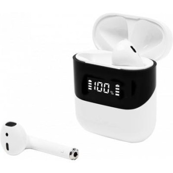 BIG BEN DIGITALBUDS słuchawki zestaw słuchawkowy Bezprzewodowy Douszny Połączenia muzyka USB Type-C Bluetooth Biały