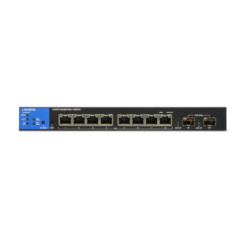 Linksys LGS310MPC Zarządzany L3 Gigabit Ethernet (10 100 1000) Obsługa PoE Czarny