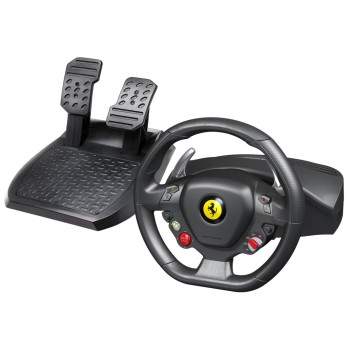 Thrustmaster Ferrari 458 Czarny USB 2.0 Kierownica + pedały Analogowy Xbox