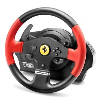 Thrustmaster T150 Ferrari Wheel Force Feedback Czarny, Czerwony USB Kierownica + pedały PC, PlayStation 4, Playstation 3