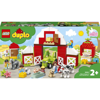 LEGO DUPLO Stodoła, traktor i zwierzęta gospodarskie