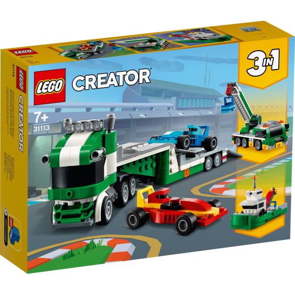 LEGO Creator 3 w 1 Laweta z wyścigówkami LEGO Creator 3 w 1 Laweta z wyścigówkami
