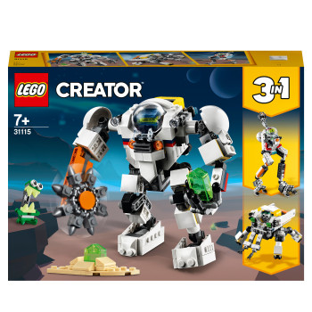 LEGO Creator 3 w 1 Kosmiczny robot górniczy