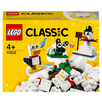 LEGO Classic Kreatywne białe klocki