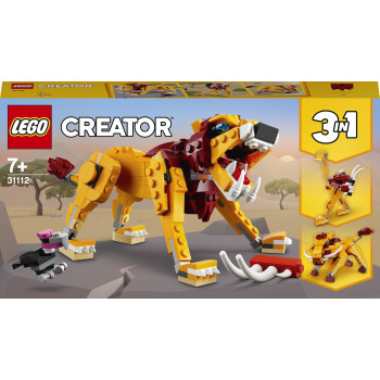 LEGO Creator 3 w 1 Dziki lew