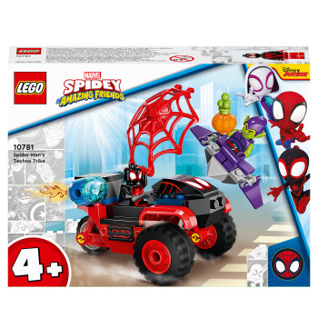 LEGO Marvel Avengers Marvel Spidey i super-kumple Miles Morales  Technotrójkołowiec Spider-Mana