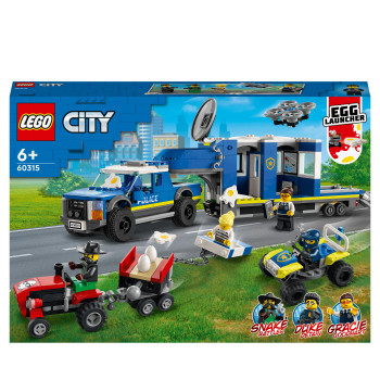 LEGO City Mobilne centrum dowodzenia policji