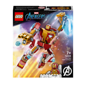 LEGO Marvel Super Heroes Marvel Mechaniczna zbroja Iron Mana