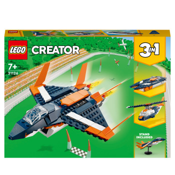 LEGO Creator 3-in-1 Supersonic Jet 31126