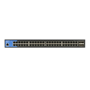 Linksys LGS352C-EU łącza sieciowe Zarządzany Gigabit Ethernet (10 100 1000) Obsługa PoE Czarny