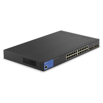 Linksys LGS328PC łącza sieciowe Zarządzany L2 Gigabit Ethernet (10 100 1000) Obsługa PoE
