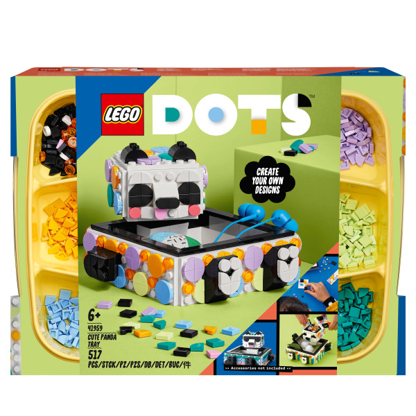 LEGO DOTS Pojemnik z uroczą pandą LEGO DOTS Pojemnik z uroczą pandą