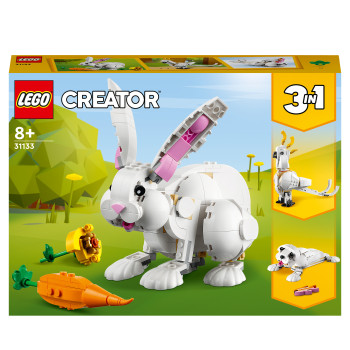 LEGO Creator 3-in-1 Creator 3 w 1 Biały królik