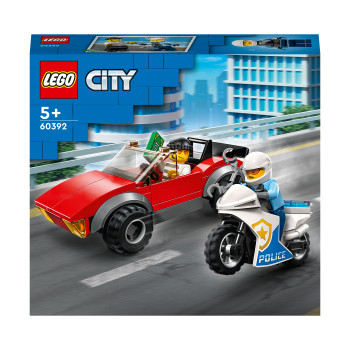 LEGO City Motocykl policyjny – pościg za samochodem