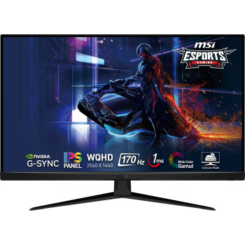 MSI G321Q monitor komputerowy 80 cm (31.5") 2560 x 1440 px Wide Quad HD Czarny