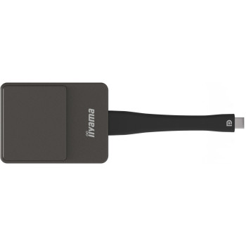 iiyama WP D002C przystawka Smart TV USB 4K Ultra HD Czarny, Srebrny